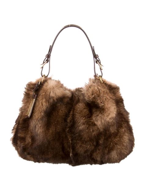 fake fur shoulder bag|Amazon.com: Faux Fur Bag.